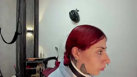 selene_red_ webcam model stream image