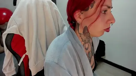 selene_red_ webcam model stream image