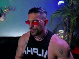 Dennis Cox webcam flirt4free model stream image