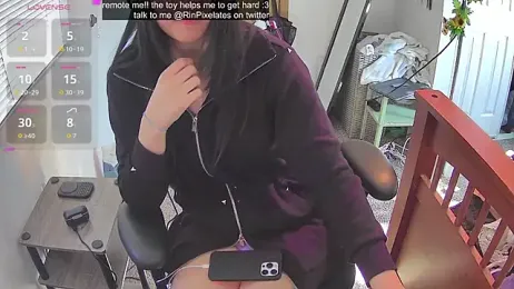 RinPixelates webcam model stream image