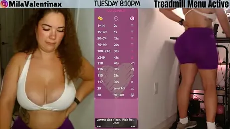 MilaValentina webcam model stream image