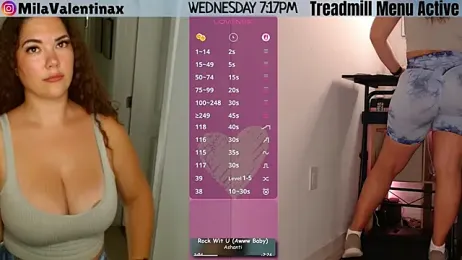MilaValentina webcam model stream image