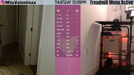 MilaValentina webcam model stream image