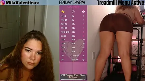 MilaValentina webcam model stream image