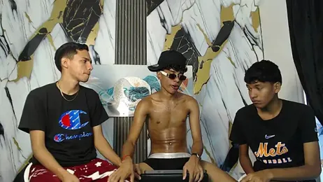 THREE_BLACK webcam model stream image