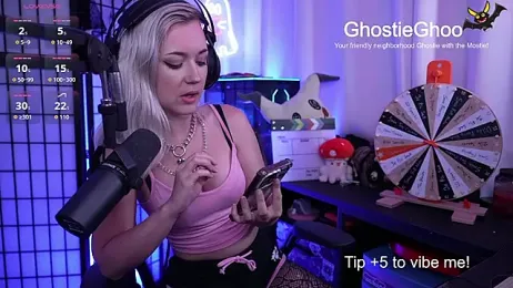 GhostieGhoo webcam stripchat model stream image