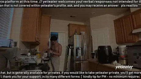 yetieater webcam model stream image