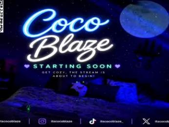 itscocoblaze webcam chaturbate model stream image