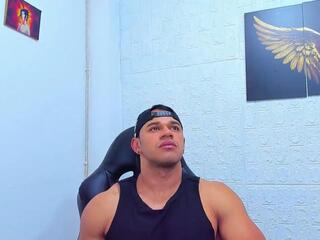 Aaron Velour webcam flirt4free model stream image