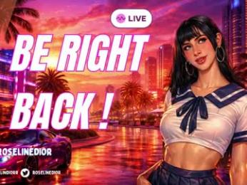 roselinedior webcam chaturbate model stream image