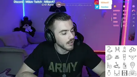 Mikev webcam model stream image