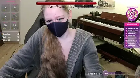 ArtofSweet webcam model stream image